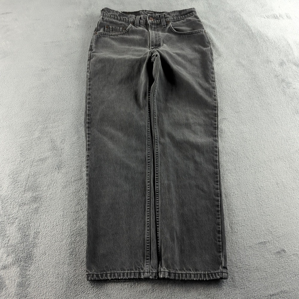 Vintage 90s Levis Jeans 32x30 (Fits 30x30) Black Faded Skater Grunge Punk Canada